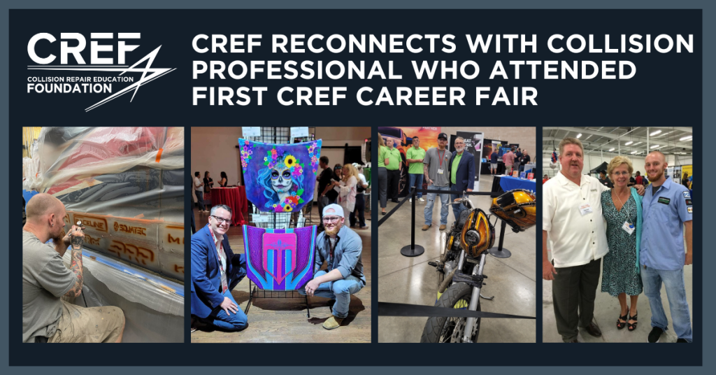 CREF Reconnects with Collision Professional Who Attended First CREF Career Fair