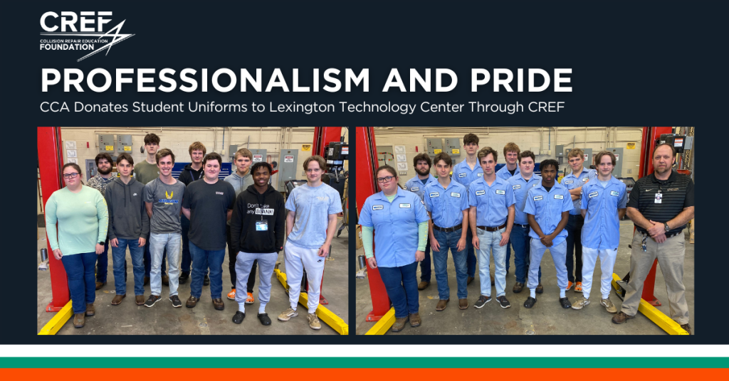 Professionalism and Pride: CCA Donates Student Uniforms to Lexington Technology Center Through CREF