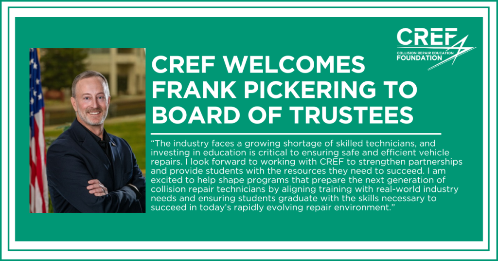 CREF Welcomes Frank Pickering to Board of Trustees